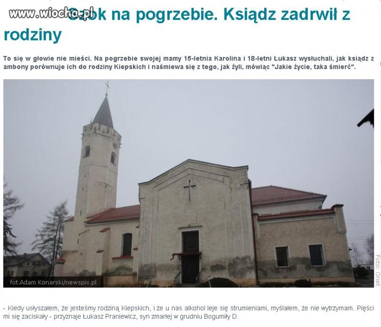 Widać za mało księdzu zapłacili...