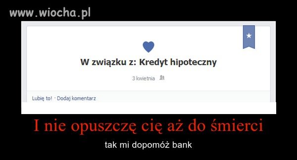 Dziś zmieniłem status 