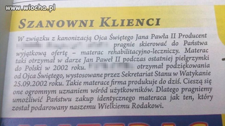 Już wywąchali interes...