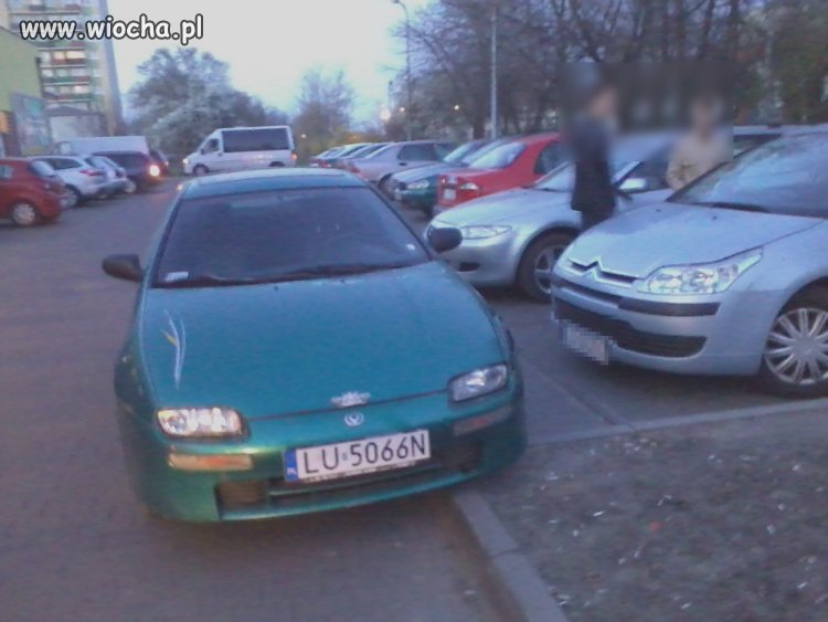Parkowanie w Lublinie pod Biedronką