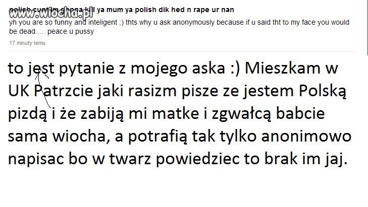 Prosze na Asku mała wiocha i rasizm