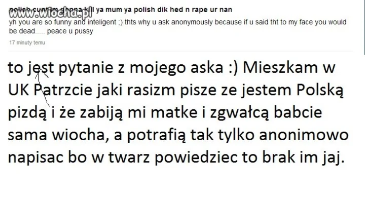 Prosze na Asku mała wiocha i rasizm