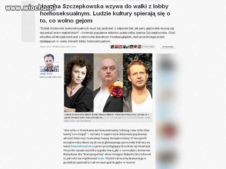 Nazwała rzecz po imieniu.