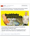 Drożdżówka chciała go zabić