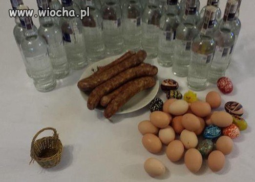 Święconka była przygotowana...