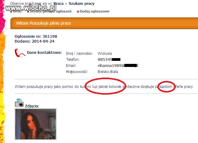 Lup jakieś kolwiek owerdy bradzy