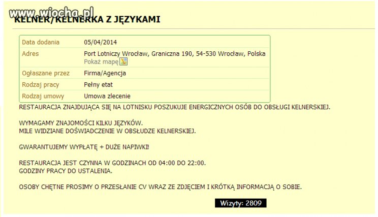 Kilka języków umowa zlecenie... 