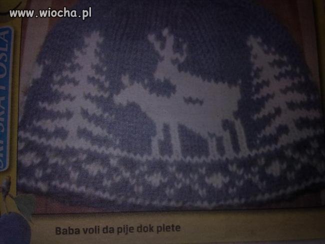 Czapeczka dla synusia