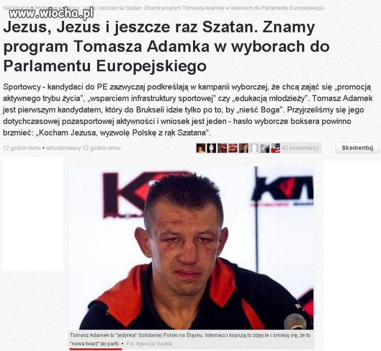 Kolejny sportowiec schodzi na psy... 