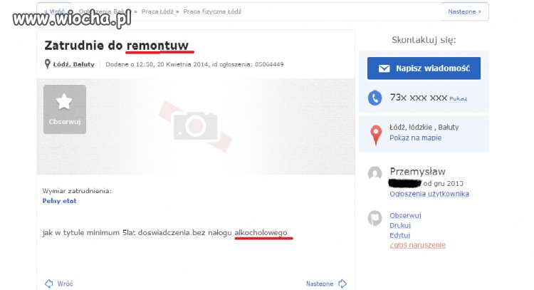 Pracodawca !