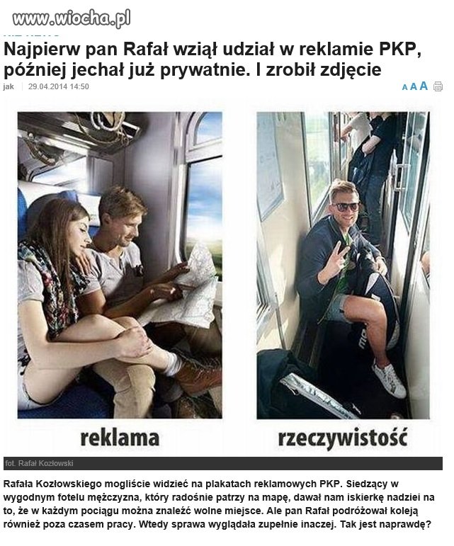 Reklama a rzeczywistość...
