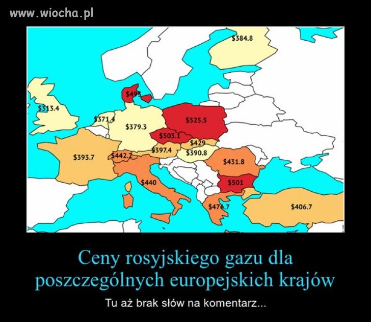 Tak nas Rosja wali w dupe