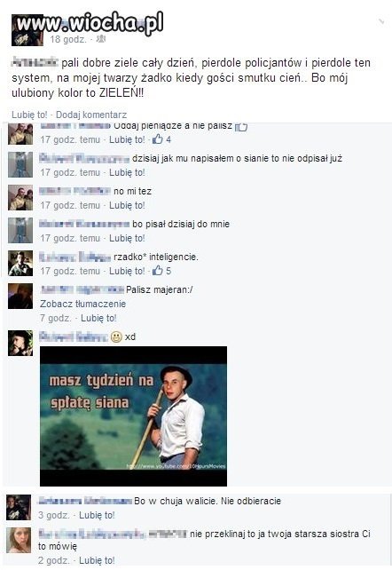 Prowadzi odważny styl życia
