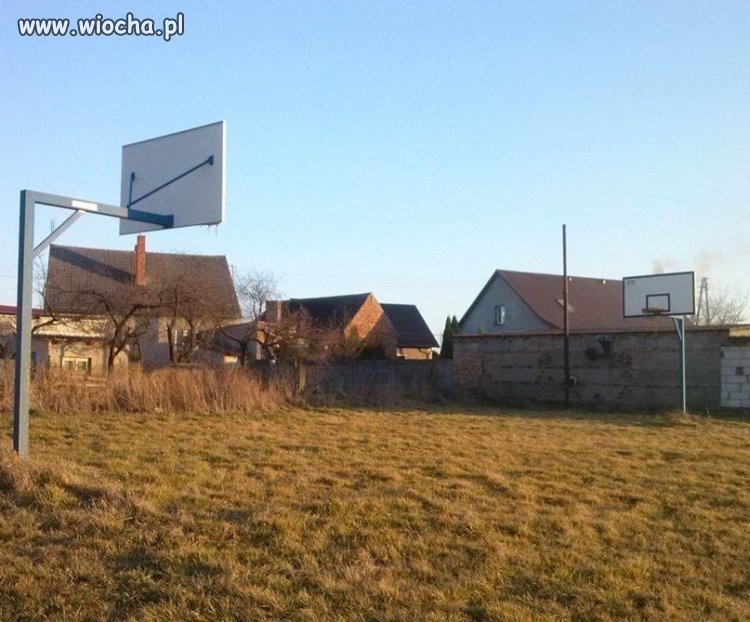 Nowe boisko do kosza