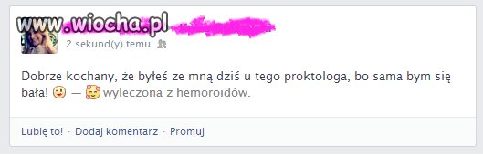 Tymczasem na facebooku...