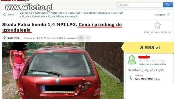 Cena i przebieg do uzgodnienia.