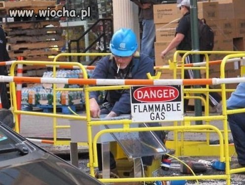 Falmmable gas ??? g...no prawda...