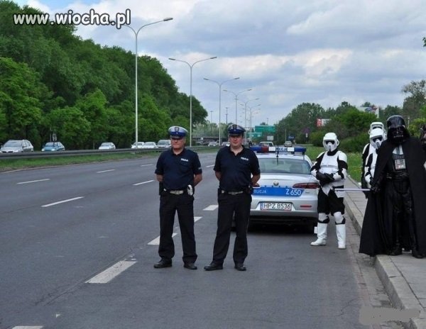 Polska drogówka...