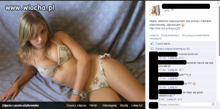 "Sex-pokaz z kamerki internetowej"