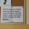 Dwa dni po odmalowaniu klatki schodowej