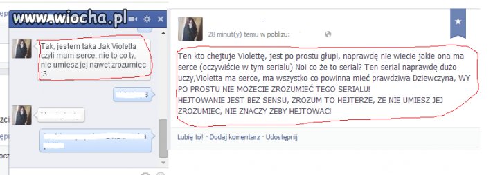 Zwariowana fanka Violetty