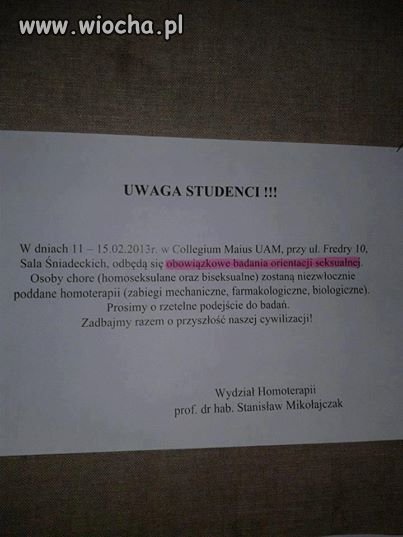 Ciekawe na czym polegają te badania...