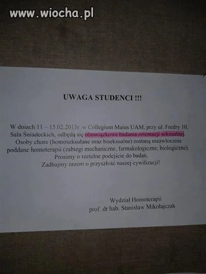 Ciekawe na czym polegają te badania...