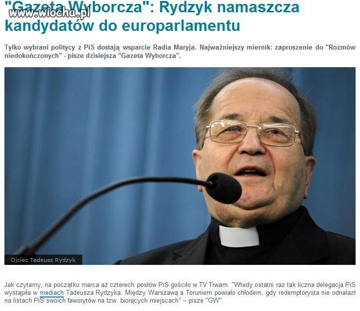 Wybrańcy Rydzyka