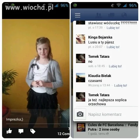 Impreza i te komentarze dzieci 