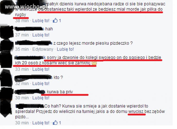 Napinka przez internet