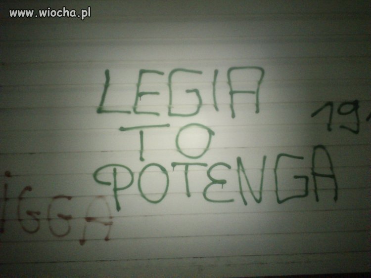 Legia to "potenga"