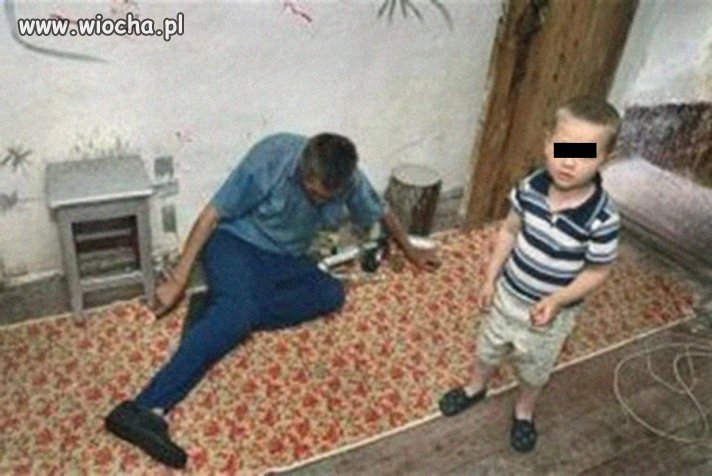 Tatuś trochę zeniemógł