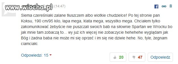 Tacy ludzie się jeszcze rodzą...