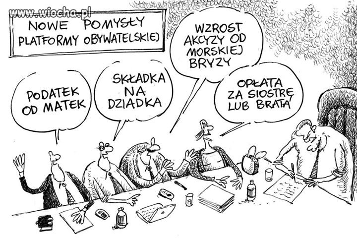 Kolejne absurdalne pomysły na podatki...