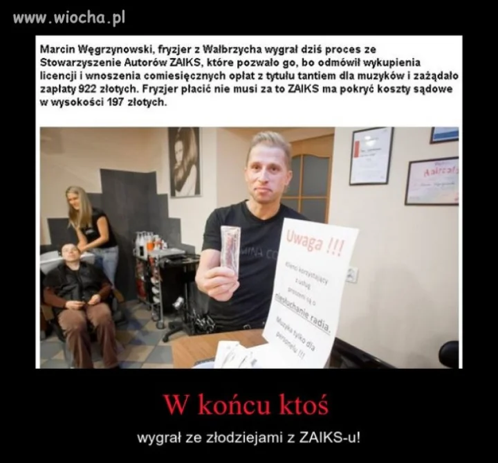 Brawa dla tego gościa