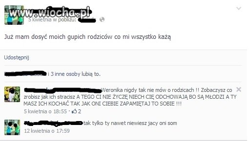 Rodzice mi każą