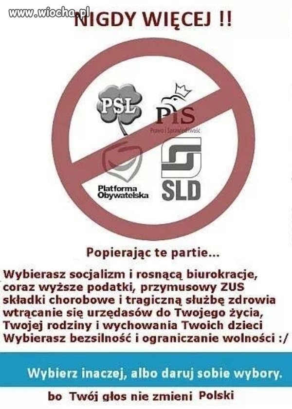 Ja wybiorę "INACZEJ"