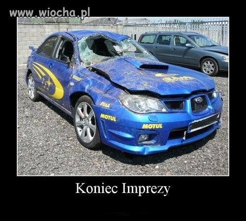 Koniec imprezy