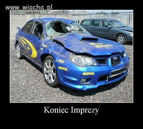 Koniec imprezy