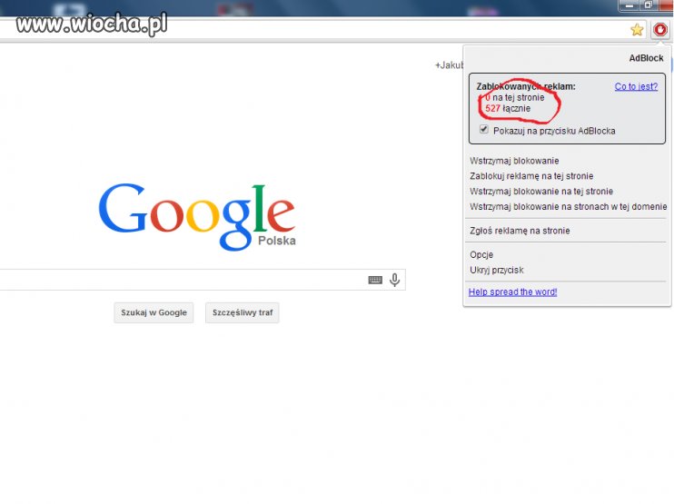 Dwie godzinki przeglądania internetu.