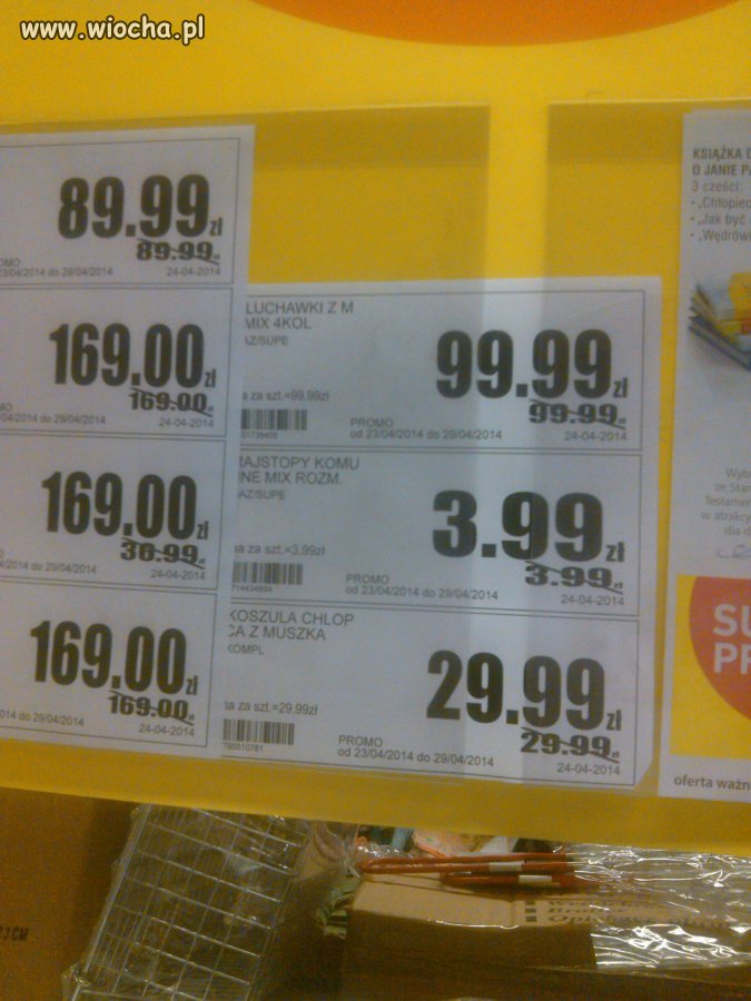 Taka promocja tylko w intermar... Zawiercie 