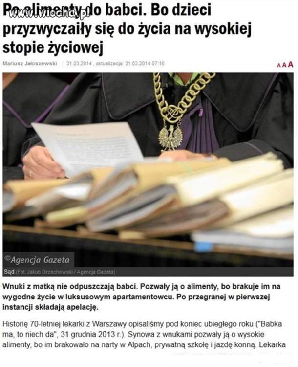 Pasożyt to zbyt delikatne określenie.