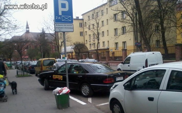 Mistrz parkowania, Kraków ul.Kronikarza Galla