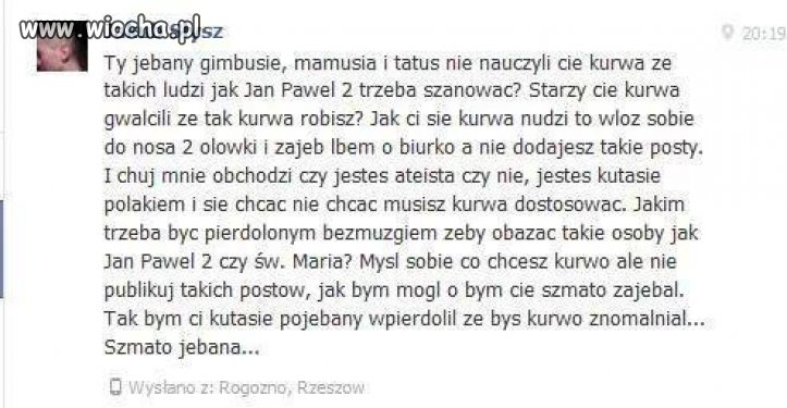 Takich na FB nie brakuje...