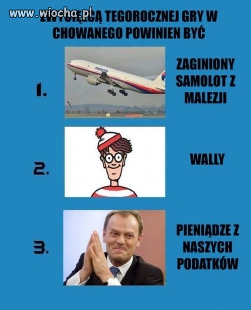 Konkurs w chowanego