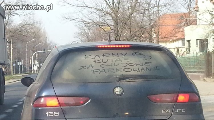 Karny K...s,widać zasłużył