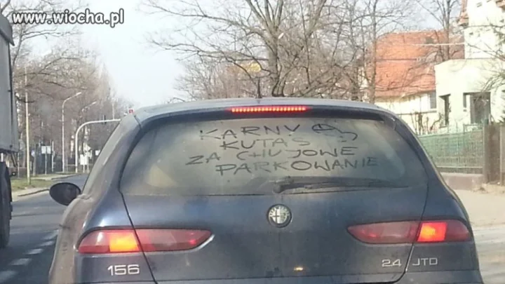Karny K...s,widać zasłużył