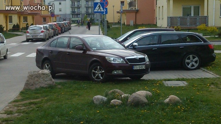 Radny z Łodzi - "miszcz parkowania"