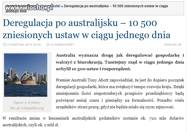 W Australli się da!