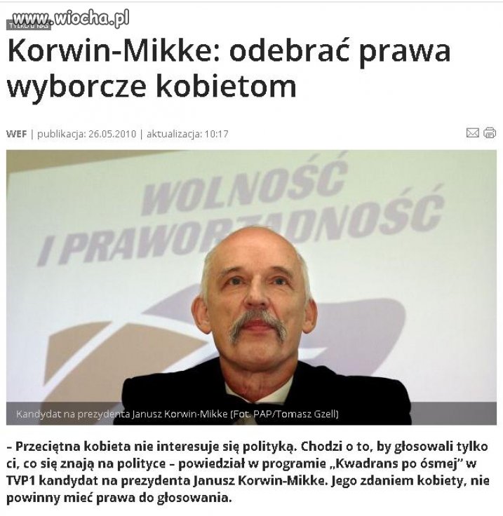 Wielka nadzieja Prawicy !!!
